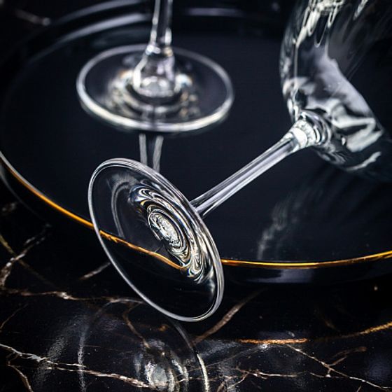 Набор бокалов для мартини WATERFALL 6шт 340мл