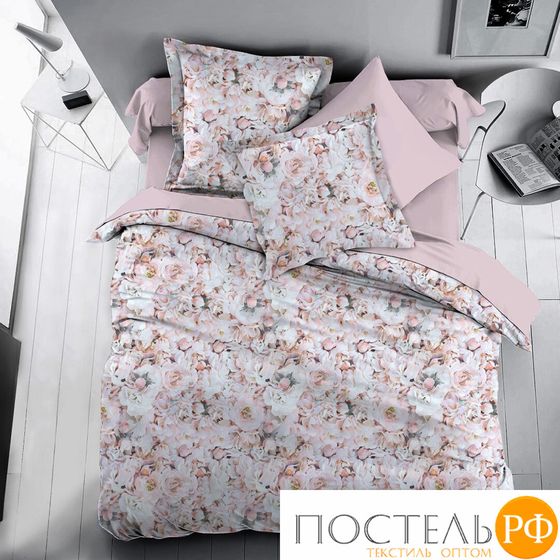 5860/6 КПБ 2сп ML $ SL &quot;Roses&quot; н(2)70*70 н(2)50*70 сатин