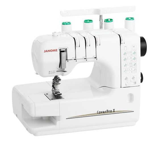 Оверлок Janome CoverPro II белый