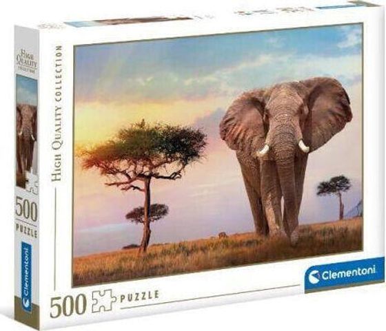 Clementoni Clementoni Puzzle 500el Zachód słońca w Afryce. African sunset 35096 uniw.