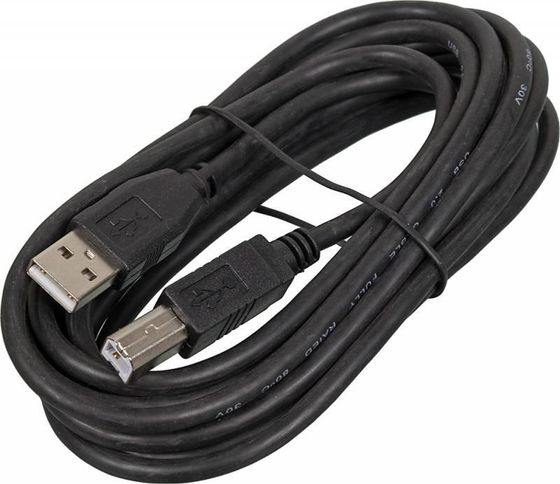 Кабель Ningbo USB A(m) USB B(m) 3м серебристый