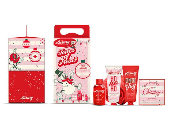 Body care gift set Christmas sweets, Cocoa &amp; Vanilla 5 pcs