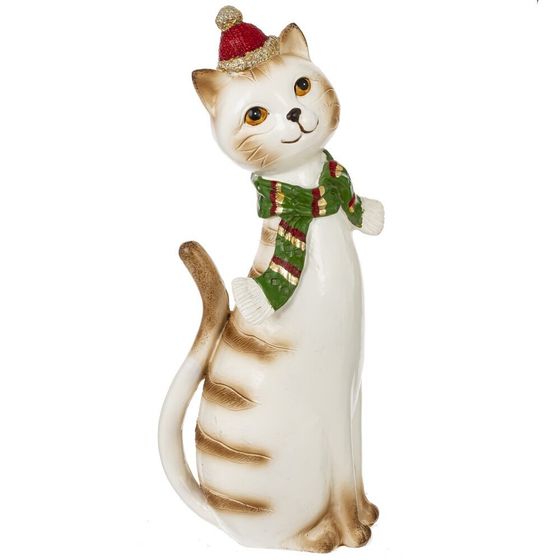 Фигурка декоративная &quot;Кошка&quot;, L10 W7 H25 см