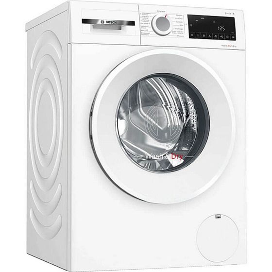 Стиральная машина Bosch WNA14401PL белый, стирка 9кг, сушка 6кг, 1400 об/мин пан.упр. на польском