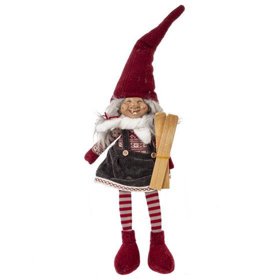 Игрушка набивная &quot;Гном&quot;, L17 W10 H62/21 см, 2в.