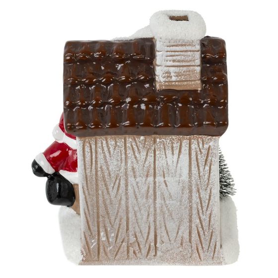 Фигурка декоративная &quot;Домик&quot; с подсветкой (2хLR44), L13 W9 H15 см