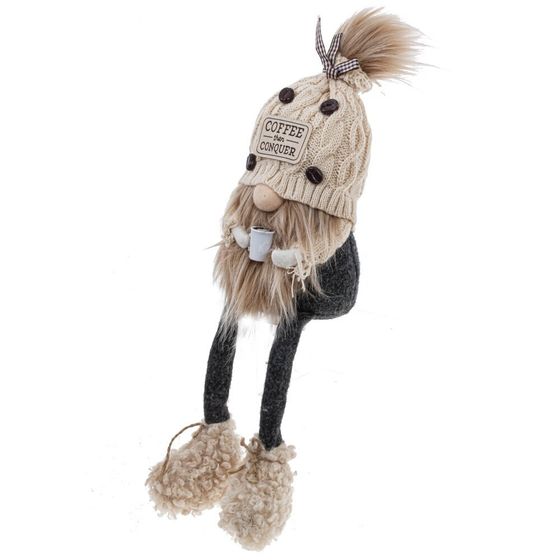 Игрушка набивная &quot;Гном&quot;, L15 W13 H43/23 см