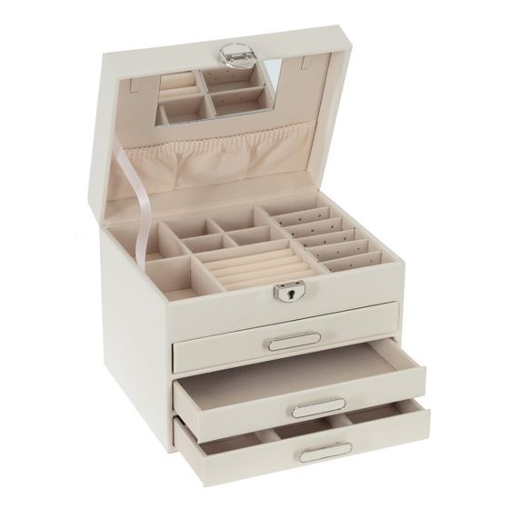 Шкатулка для украшений, Д22 Ш17 В17,5 см