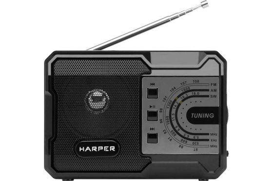 Радиоприемник Harper HRS-440 черный