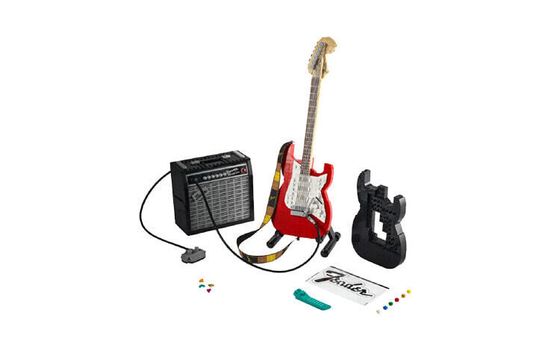 LEGO Ideas Fender Stratocaster Set 21329 Red/Black