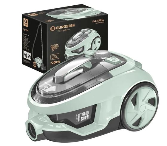 Пылесос Eurostek EVC-KP05С 2200Вт мятный