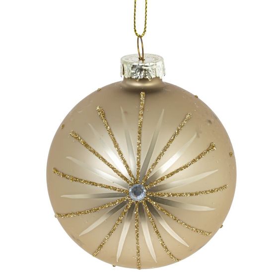 Набор из 12шт Украшение новогоднее &quot;Шар&quot;, D 8 см, L35 W25 H8,5 см