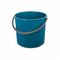 Ведро с крышкой 16л голубое