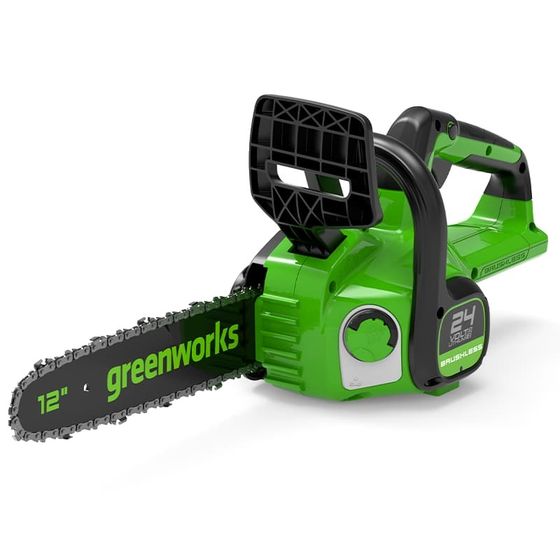 Пила цепная аккум. GreenWorks GD24CS30K2 дл.шины:12&quot;(30см) 1хАКБ 2Ач и ЗУ (2007007UA)