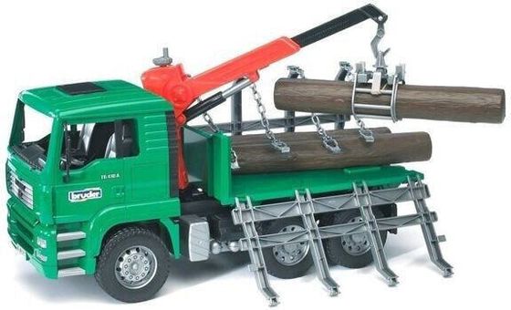 Bruder Professional Series MAN Timber Truck with Loading Crane (02769)