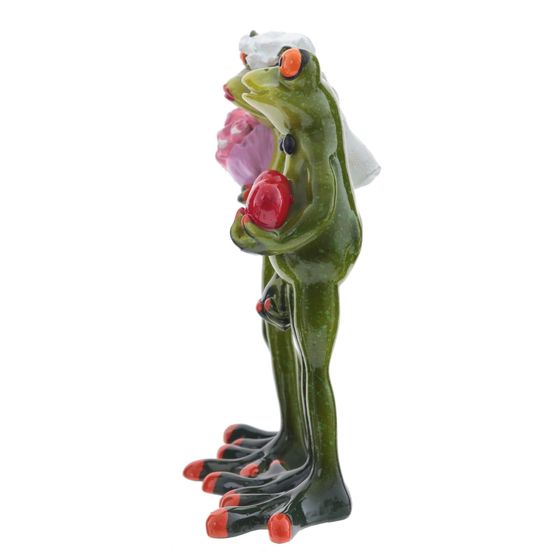 Фигурка декоративная &quot;Лягушки&quot;, Д13 Ш6,5 В16 см