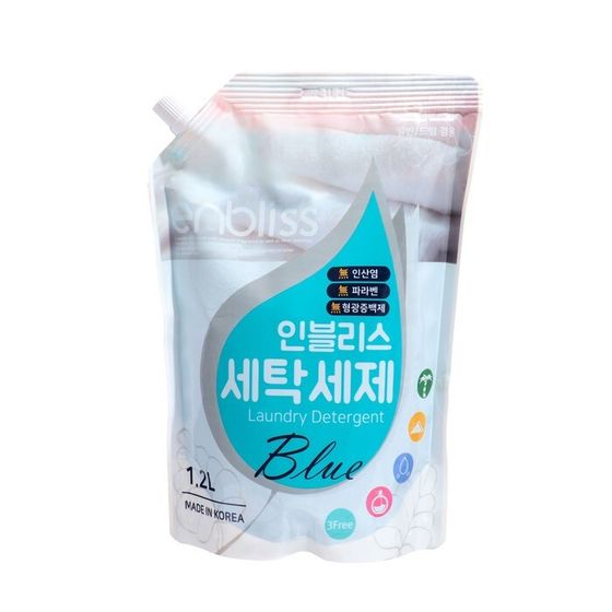 Средство жидкое для стирки белья Enbliss Blue, 1,2 л