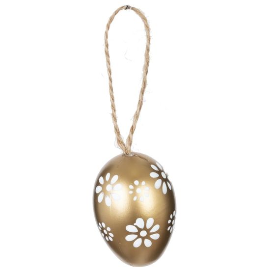 Набор из 16-ти изделий декоративных подвесных "Яйцо" (4,5*6, 3,5*5,5, 3*4), L14 W5,5 H15 см