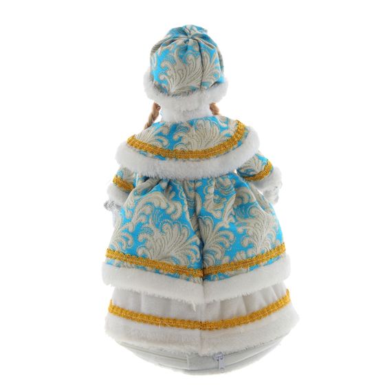 Снегурочка (с ёмкостью д/подарков), L18 W16 H35 см