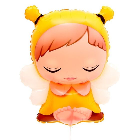 Воздушный шар игрушка полимерный 35&quot; «Девочка-пчёлка»