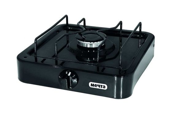 Плитка газовая Мечта 100М черный (настольная)