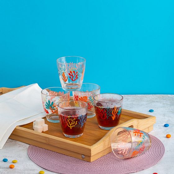 Стакан КОНЦЕПТО Кораллы 250мл