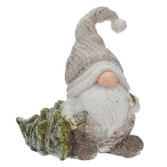 Фигрка декоративная &quot;Гном&quot; с подсветкой (LR44x2,прилаг), L1, L12 W7 H14 см, 2в.