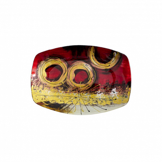 Блюдо декоративное АРТ 33.5x23.5см