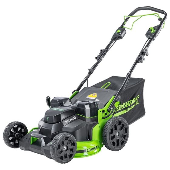 Газонокосилка аккумуляторная GreenWorks GC82LM61S TwinForce 82V 61см бесщеточная без АКБ и ЗУ (2515607)
