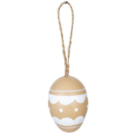 Набор из 16-ти изделий декоративных подвесных &quot;Яйцо&quot; (4,5*6, 3,5*5,5, 3*4), L14 W5,5 H15 см