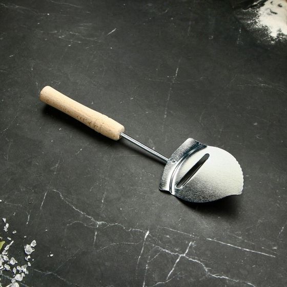 Нож-лопатка для сыра, 26 см, &quot;Классическая&quot; с деревянной ручкой