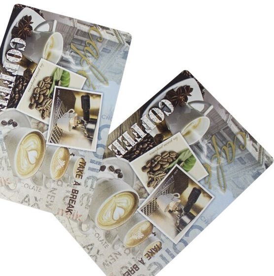 !09 Сервировочная салфетка, набор 6 штук, "Капучино" размер 29 х 41 см.,