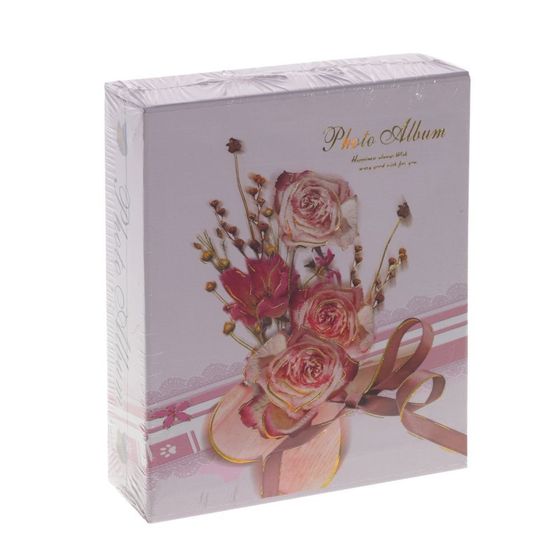 Фотоальбом для 40 фото 10*15, Д14 Ш4,5 В17 см, 4в.