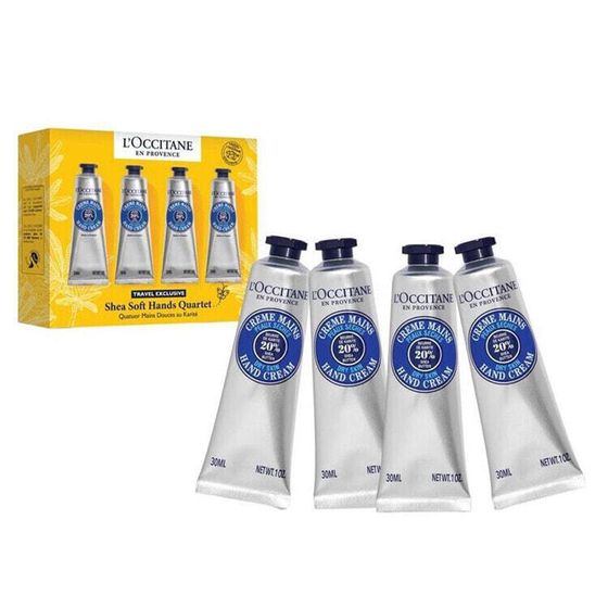 L&#39;OCCITANE Shea Butter Care Kits Moisturizes And Moisturizes Four-Piece Set