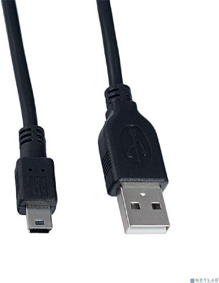 Кабель Perfeo USB 2.0 A(m) - miniUSB(m) 0,5 м черный (U4304)