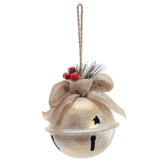 Изделие декоративное подвесное "Бубенчик", L12 W12 H15 см