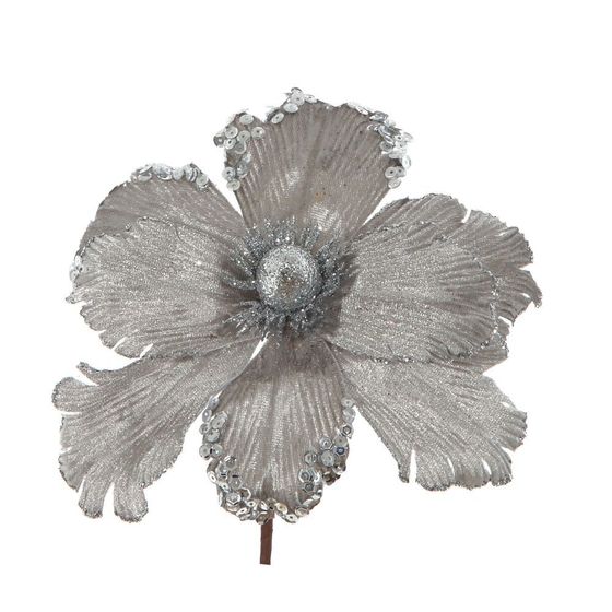 Цветок искусственный &quot;Магнолия&quot;, L22 W22 H20 см, 3в.