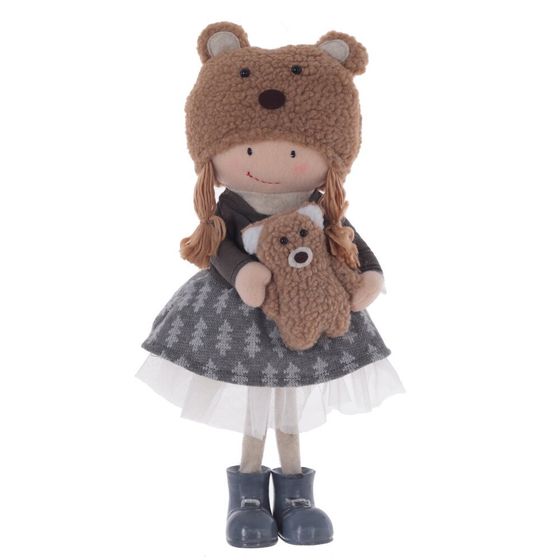 Игрушка набивная с подсветкой &quot;Мальчик/Девочка&quot;, L13 W9 H37 см, 2в.