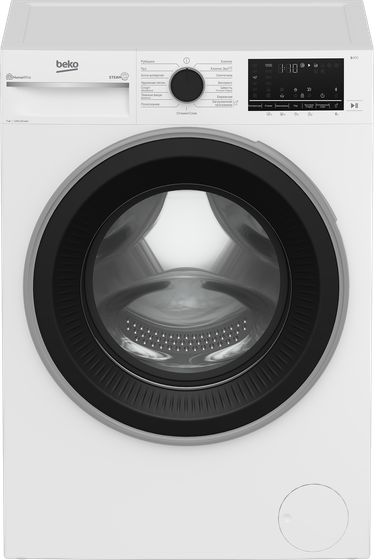 Стиральная машина Beko B3WFR572WB белый 7кг 1200об/мин с паром инвертор