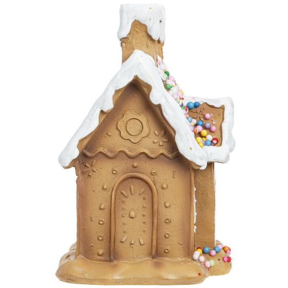 Фигурка декоративная с подсветкой &quot;Домик&quot;, L10 W8,5 H12,5 см, 2в.