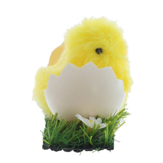 Фигурка декоративная &quot;Цыпленок&quot;, L14 W5 H7 см, дизайн микс