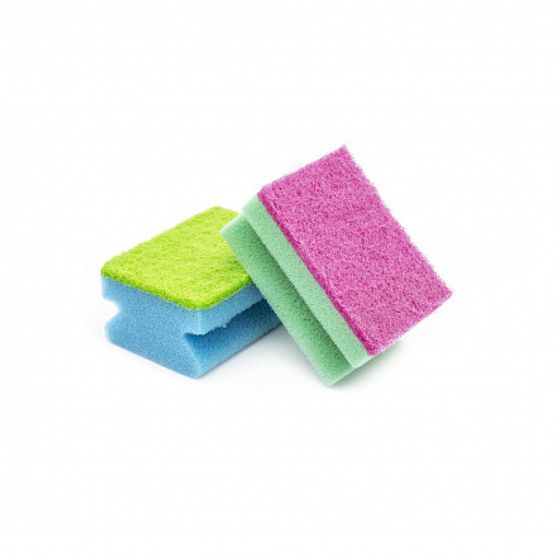 Губка Колорс 4шт