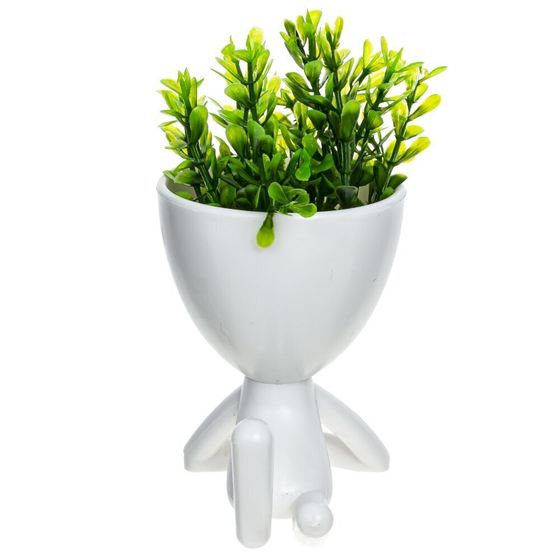 Цветочная композиция, L7 W11,5 H13 см