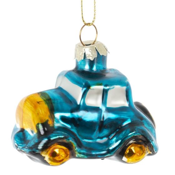 Украшение новогоднее "Машинка", L7 W4 H6 см