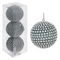 Набор из 3шт Украшение новогоднее "Шар", D 8 см, L9 W9 H9 см