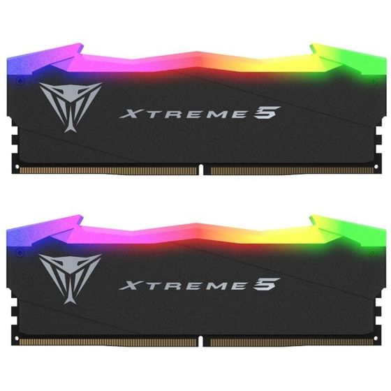 Память DDR5 2x16Gb 7800MHz Patriot PVXR532G78C38K Viper XTREME RGB RTL Gaming PC5-62400 CL3   102936