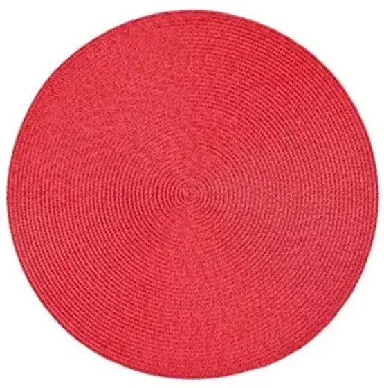 Мат на стол 38 см. цвет красный DOMENIK