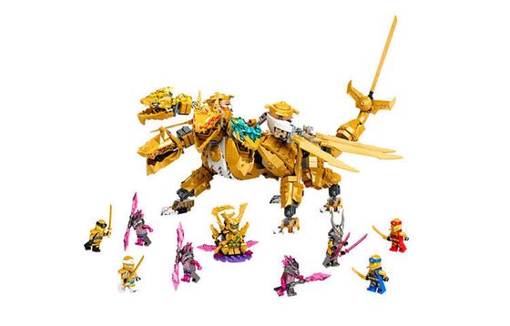 LEGO Ninjago Lloyd&#39;s Golden Ultra Dragon Set 71774