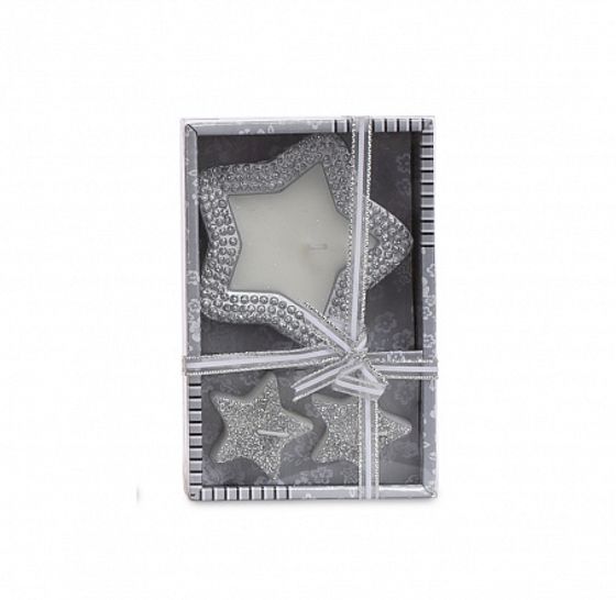 Набор свечей НОВОГОДНИЙ 17х11х5см