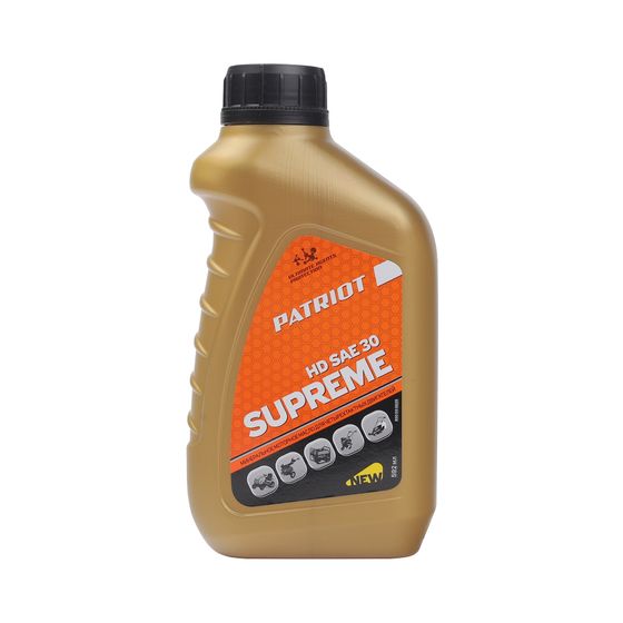 Масло 4-х тактное минеральное Patriot Supreme HD SAE 30 0.592л (850030629)